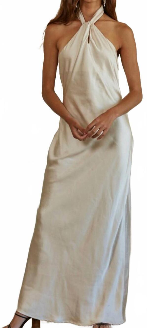NEW BY TOGETHER the iris dress in cream